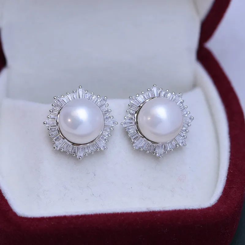 10-11mm Edison Pearl & Aisling Earrings