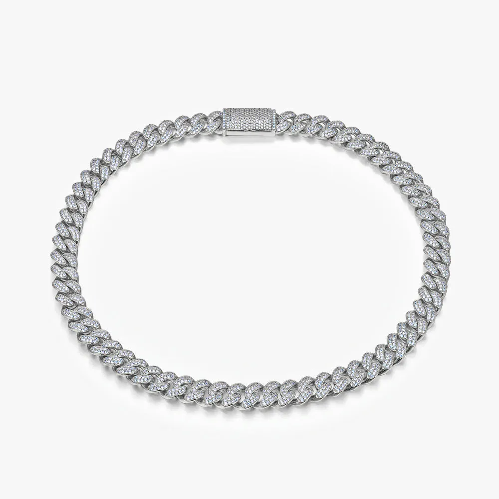 12mm Iced Out Cuban Chain
