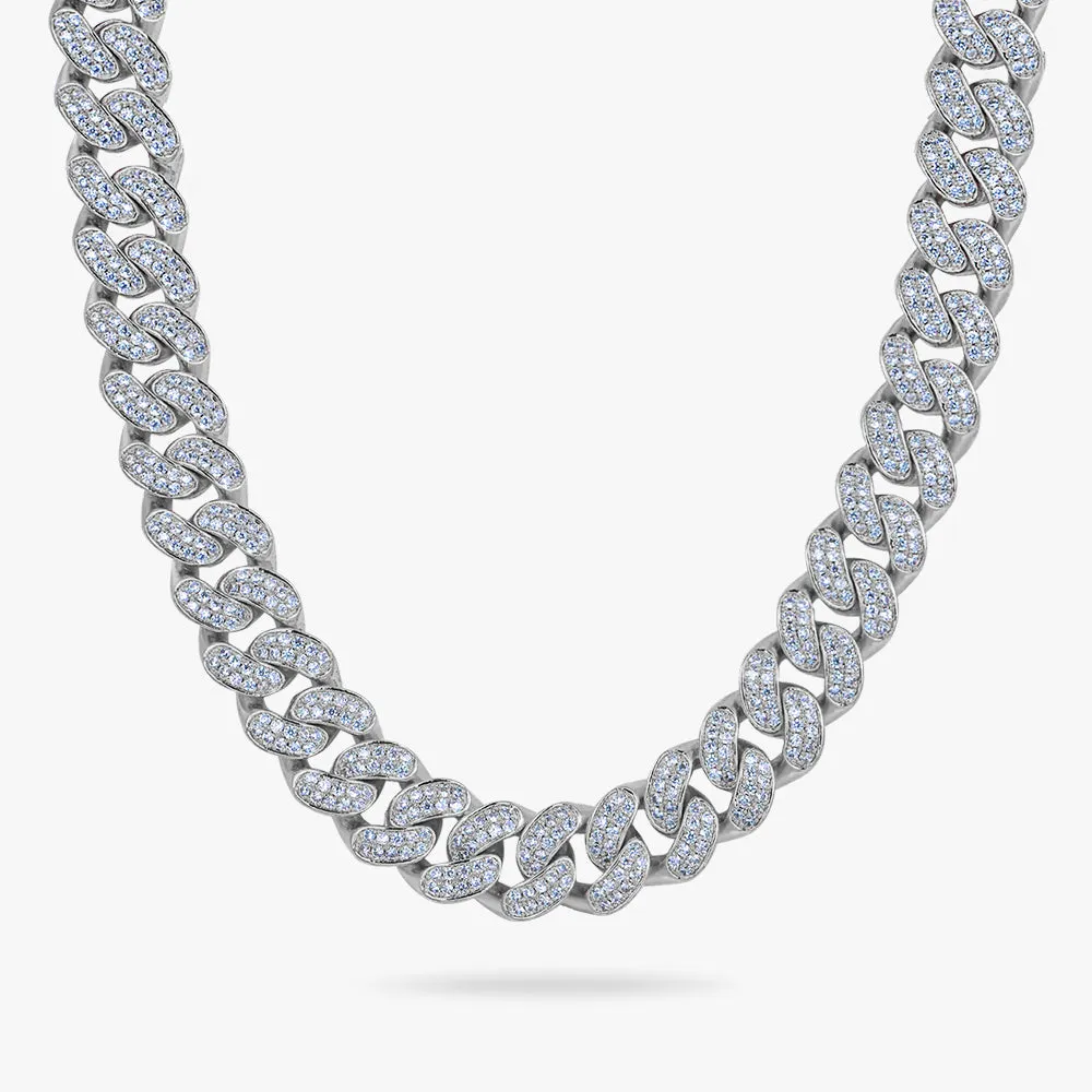 12mm Iced Out Cuban Chain
