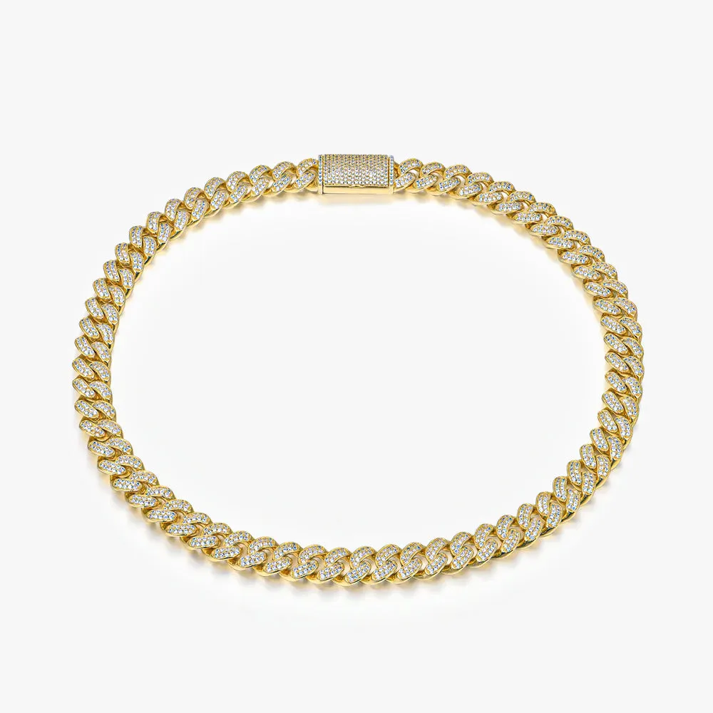 12mm Iced Out Cuban Chain