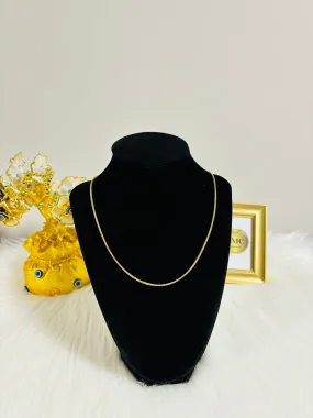 18K Gold Foxtail Chains