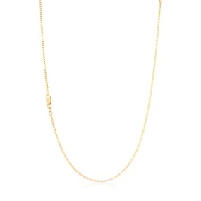 9ct Yellow Gold 50cm 50 Gauge Chain