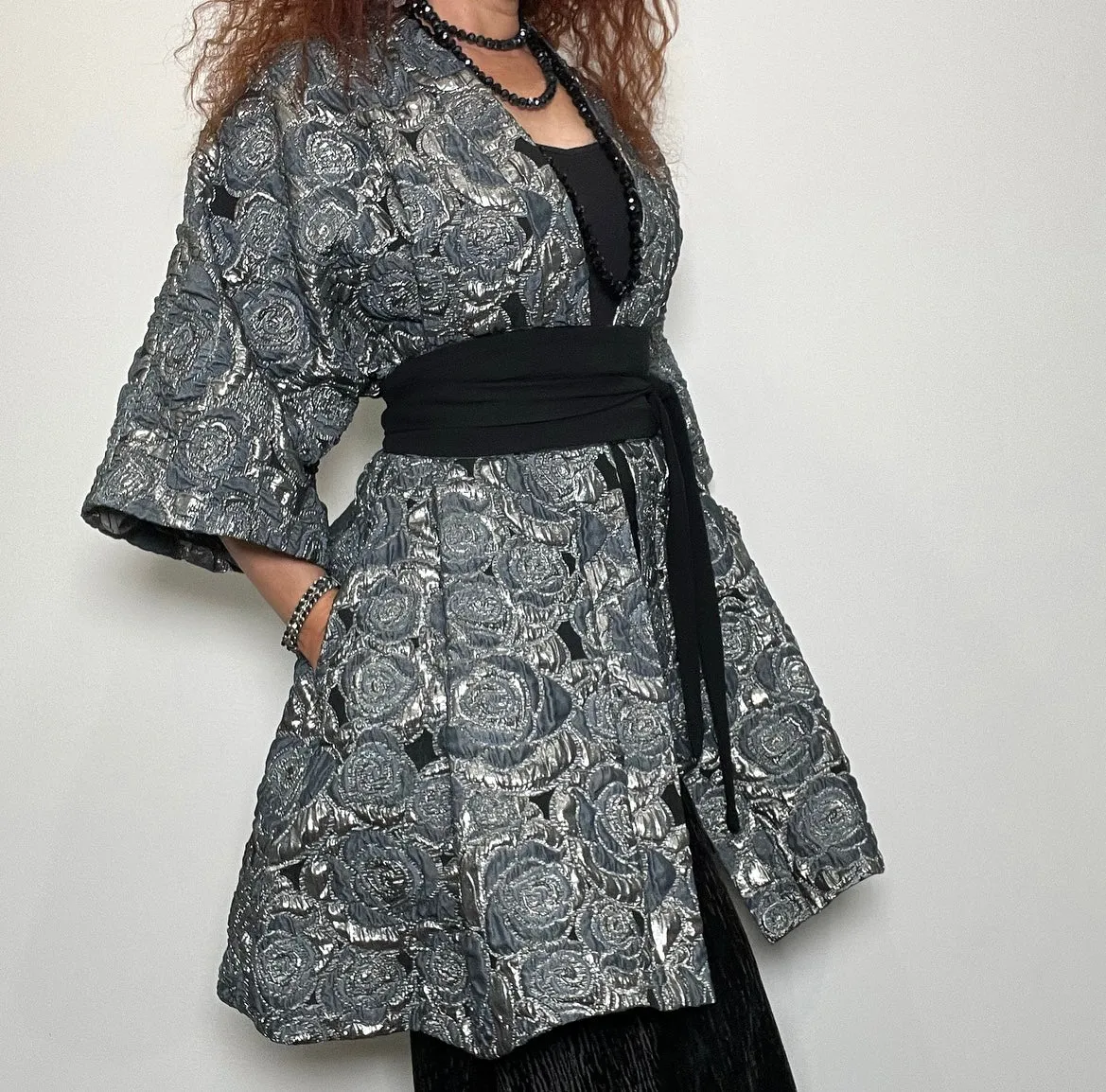 Audrey Swing Coat - One Of A Kind - Brocade