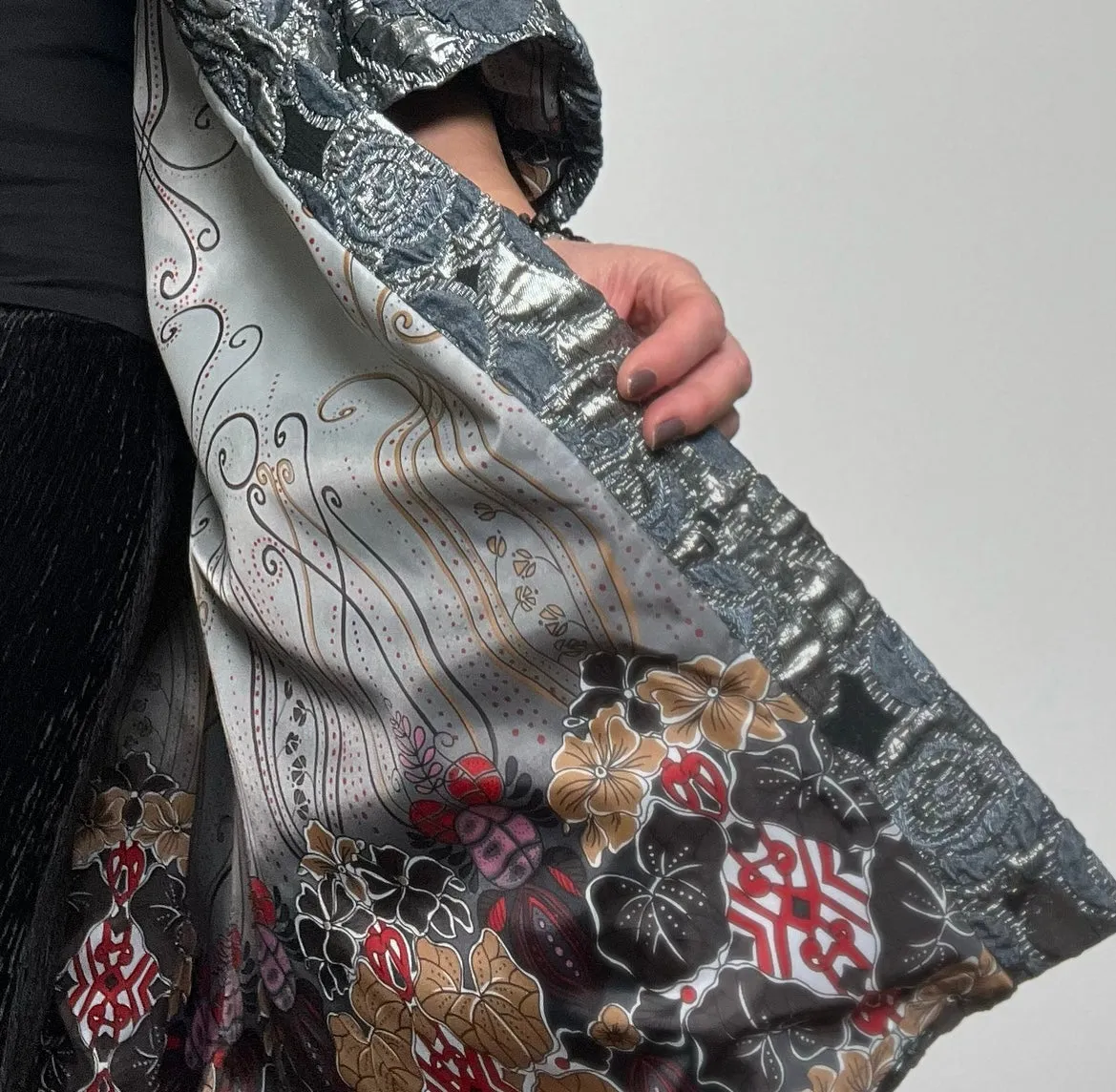 Audrey Swing Coat - One Of A Kind - Brocade