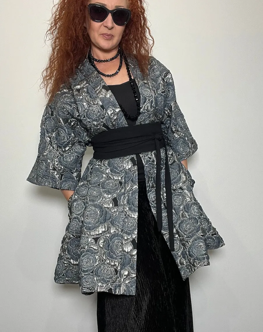 Audrey Swing Coat - One Of A Kind - Brocade