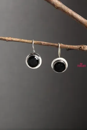 Black Silver Hook Drop