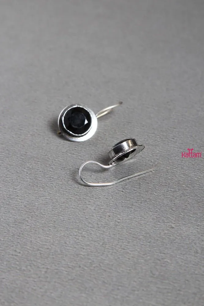 Black Silver Hook Drop