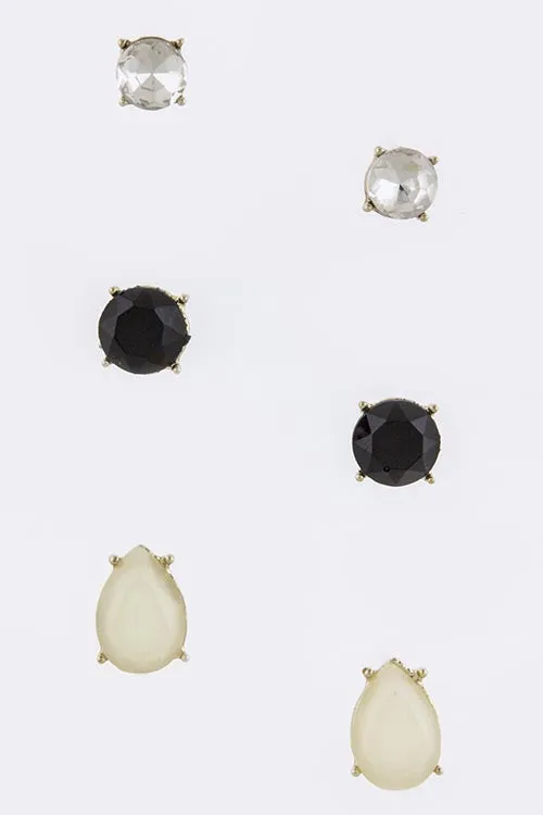 Candy Stud Earring Set