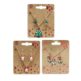 Christmas Jewellery Set Assorted