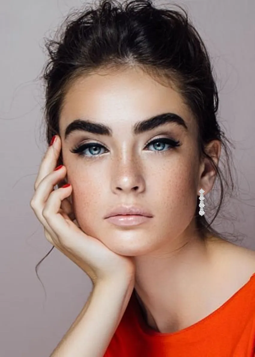 Classic Dangle Earrings - 3.96 ct.