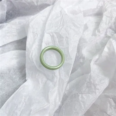 Colorful  Acrylic Rings