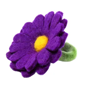 Daisy Napkin Rings Set of Four Colors