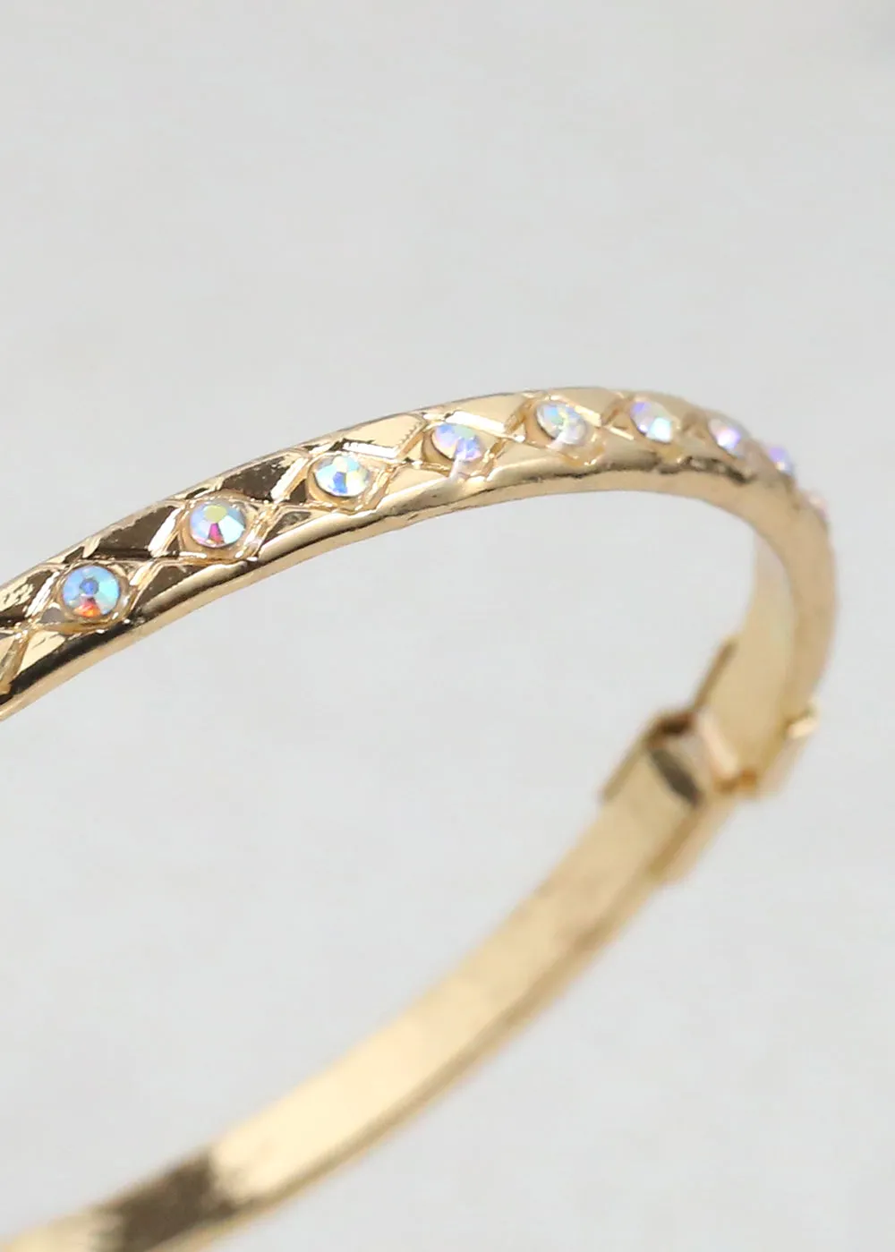 Dazzling Stone-Studded Bangles