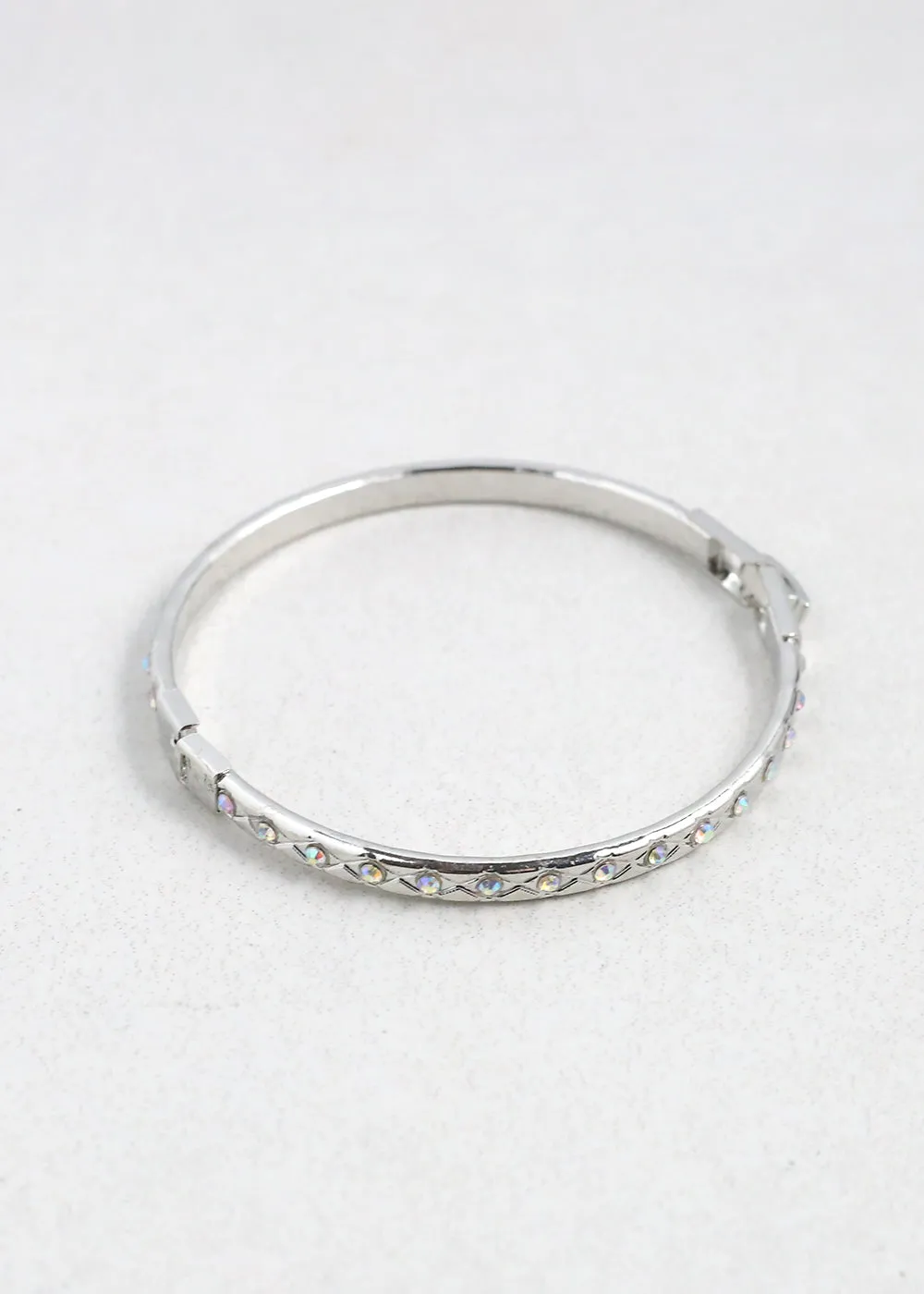 Dazzling Stone-Studded Bangles