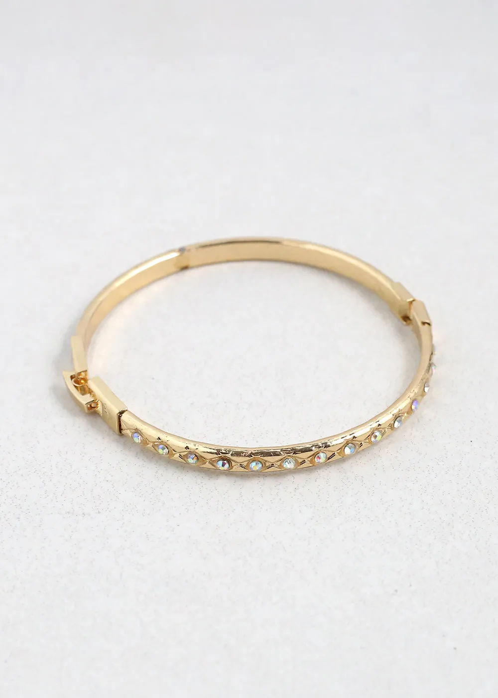 Dazzling Stone-Studded Bangles