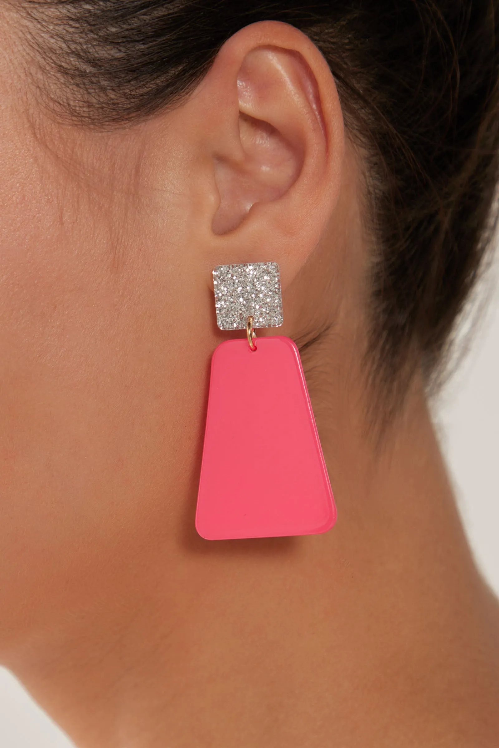 Elysian Sparkle Earring - Neon