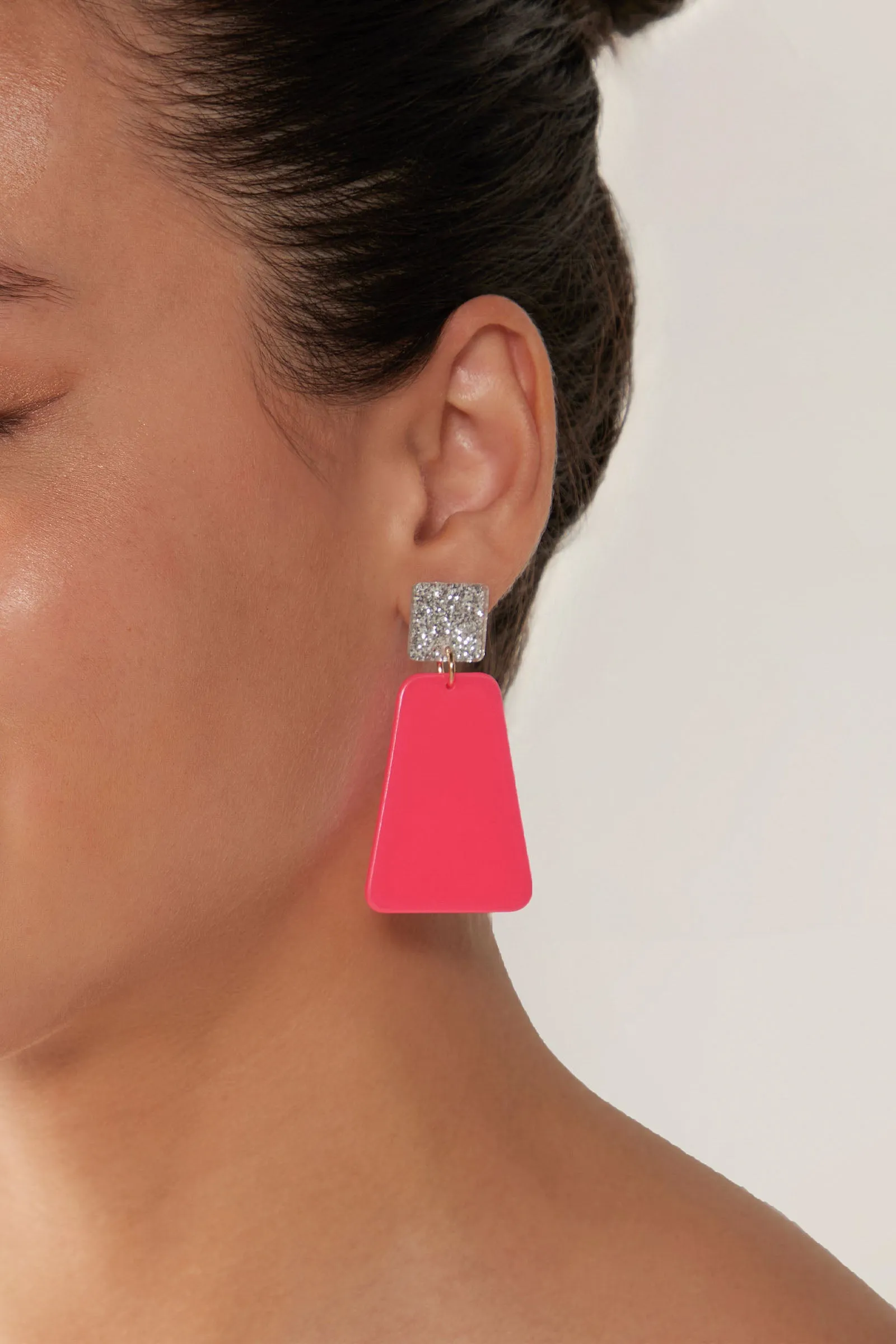 Elysian Sparkle Earring - Neon