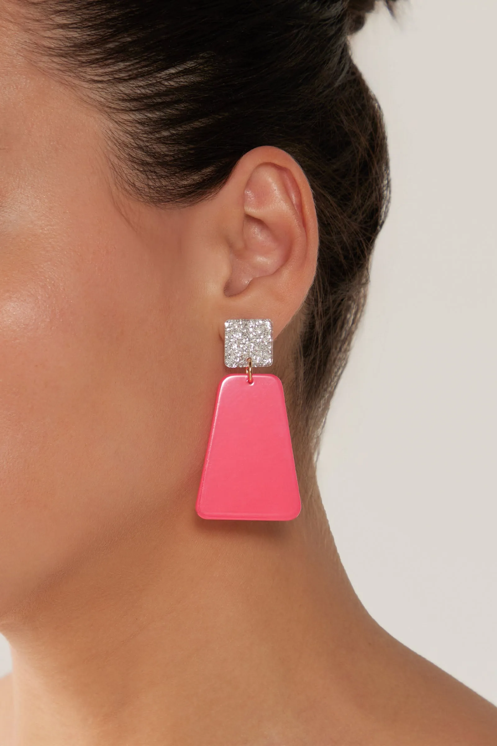 Elysian Sparkle Earring - Neon