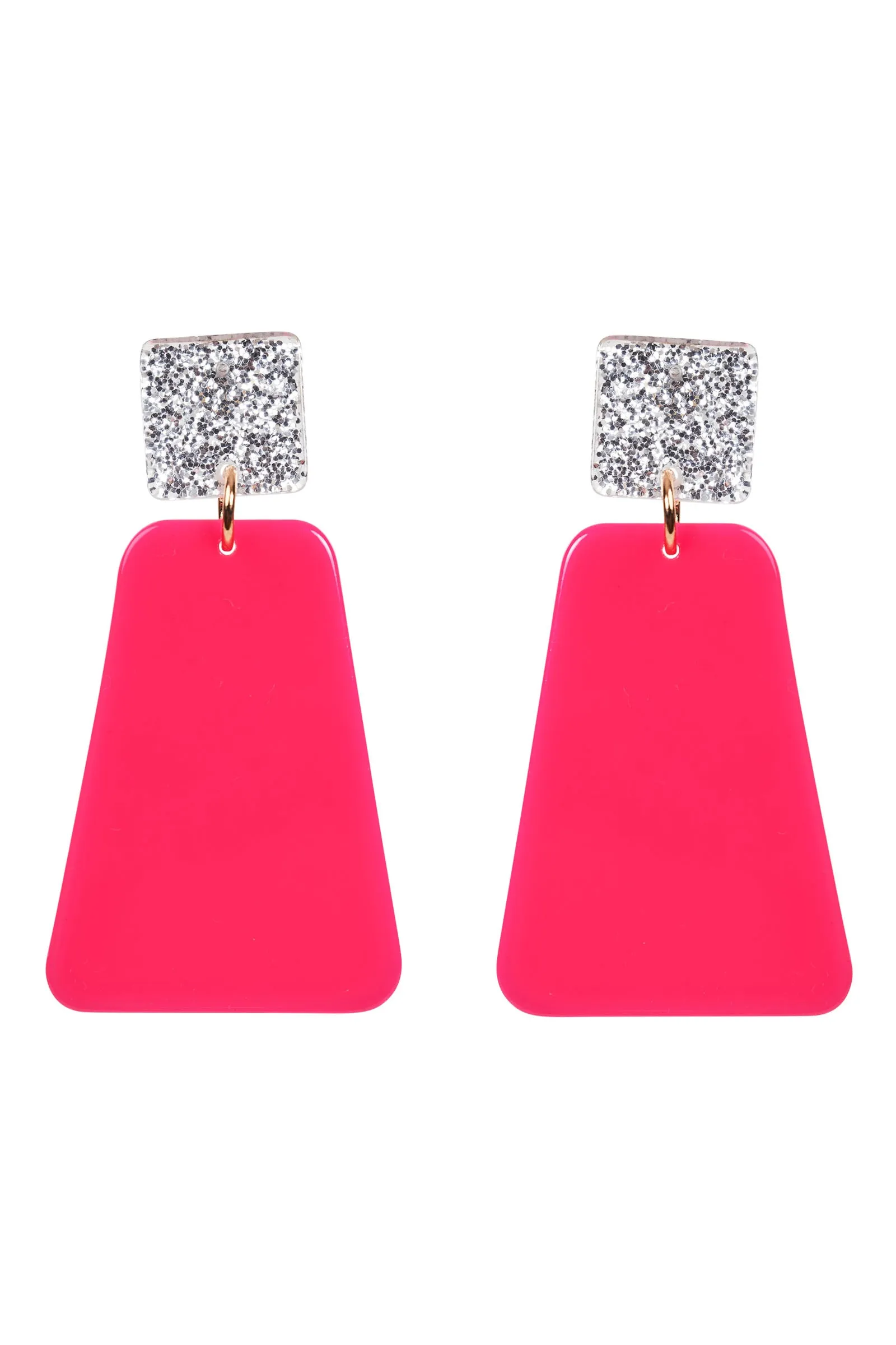 Elysian Sparkle Earring - Neon