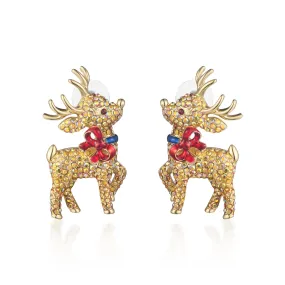 Festive Reindeer Earrings