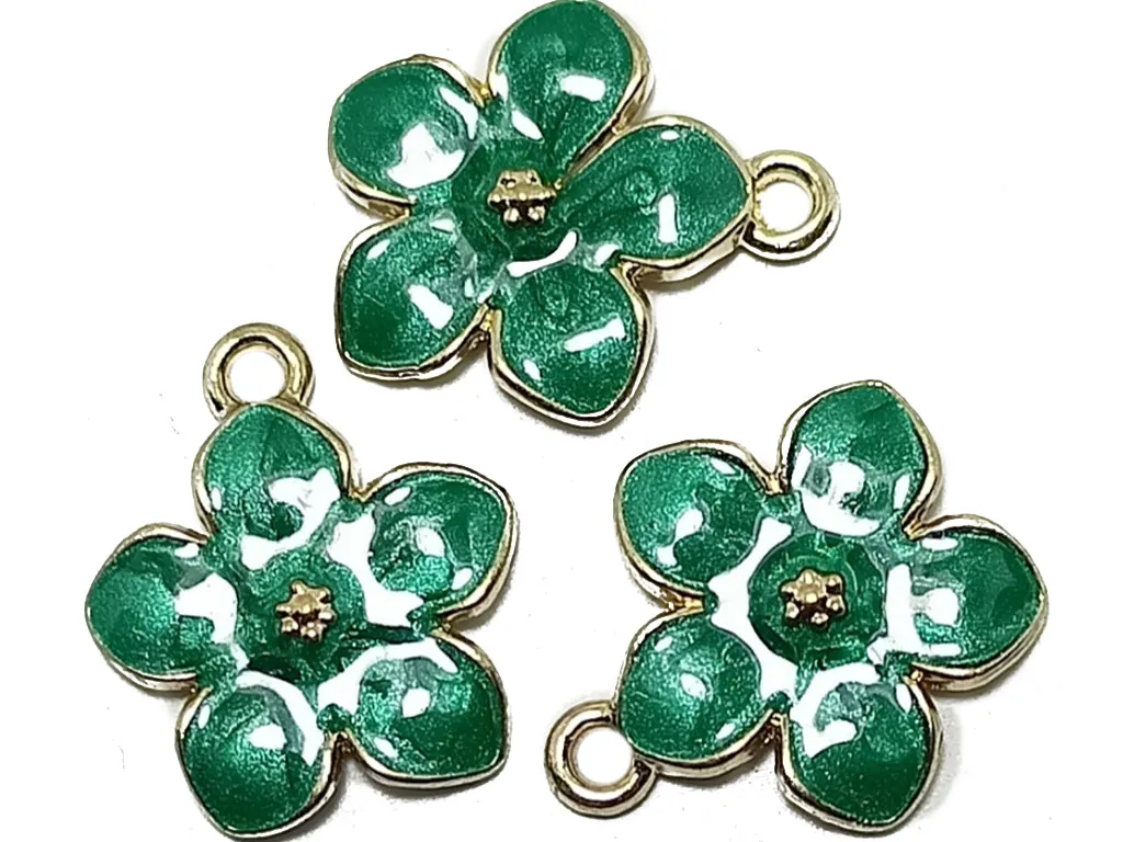 Forest Green Designer Jewelry Charms