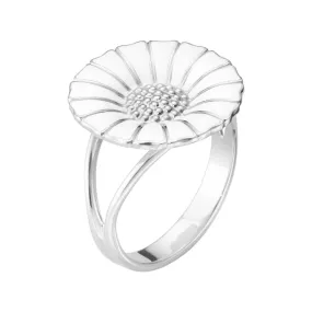 Georg Jensen Daisy Ring - Silver and Enamel (20000313)