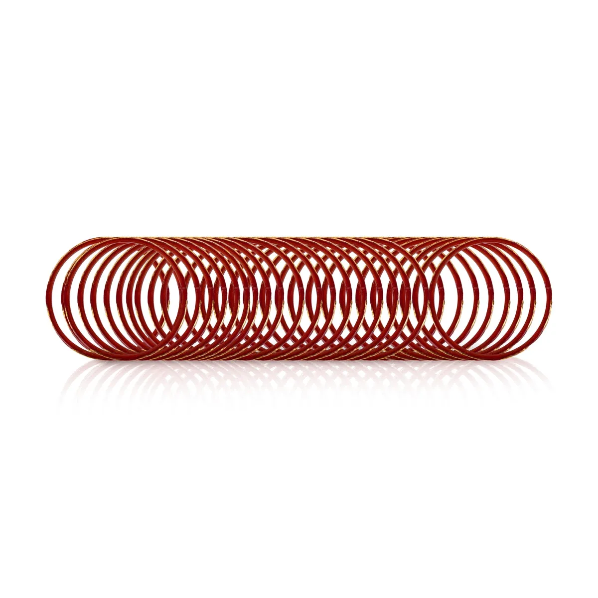 Glass Bangles - 2.05 Inches | 2 Dozen/ Glass Chudi/ Glass Lahthi for Women