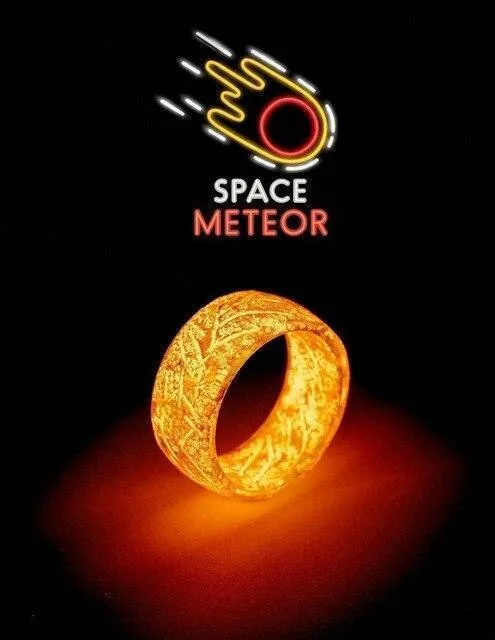 Glowing Flux Rings