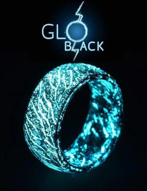 Glowing Flux Rings