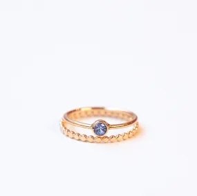 Golden Tiny Sapphire   Malin:2 Stack