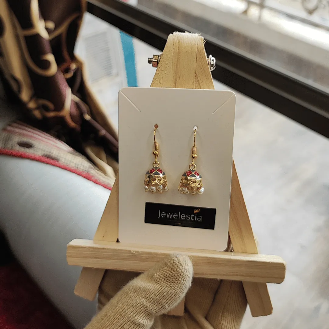 Jewelestia Regal Jhumki Earrings