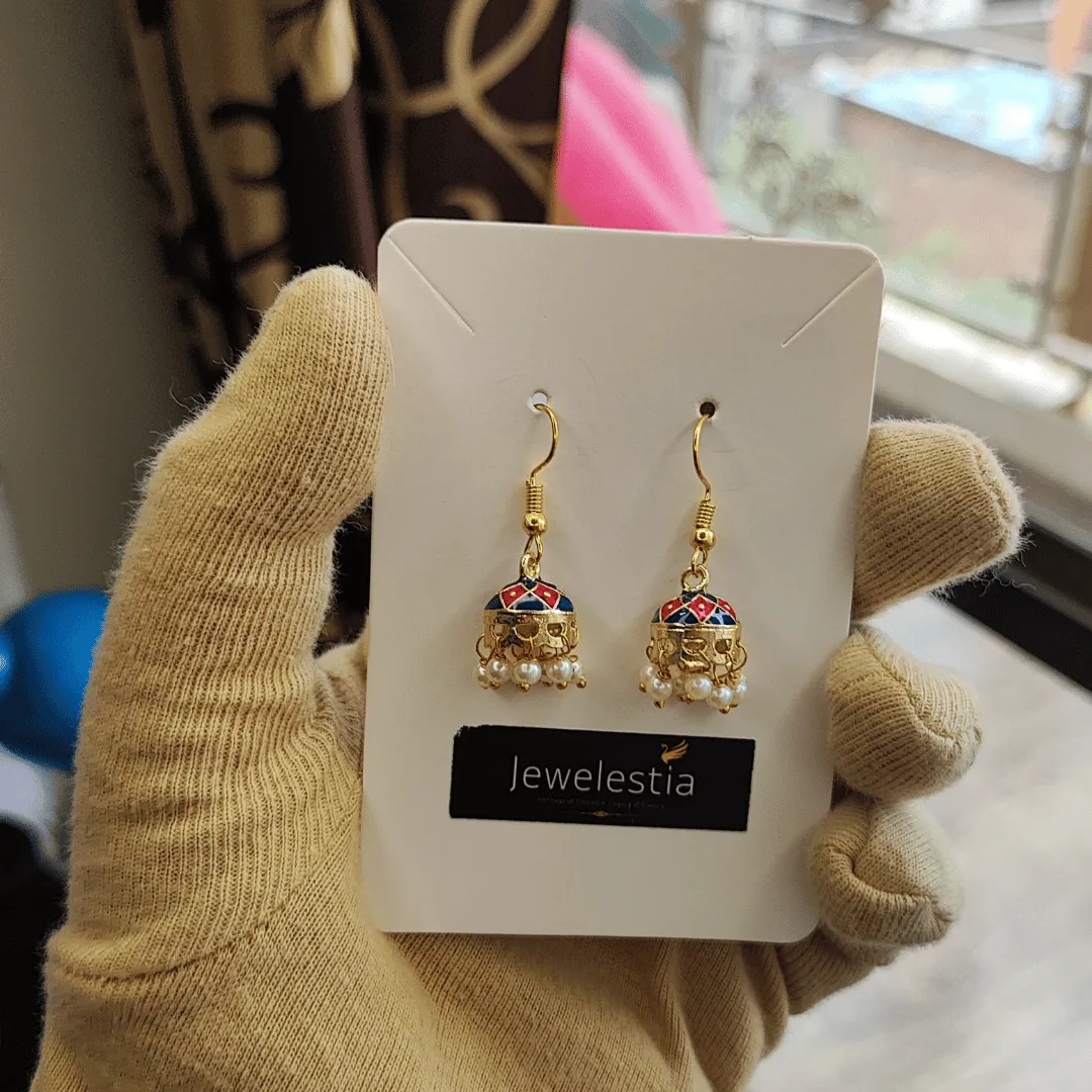 Jewelestia Regal Jhumki Earrings