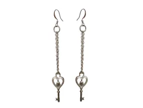 Key to My Heart Signature Earrings