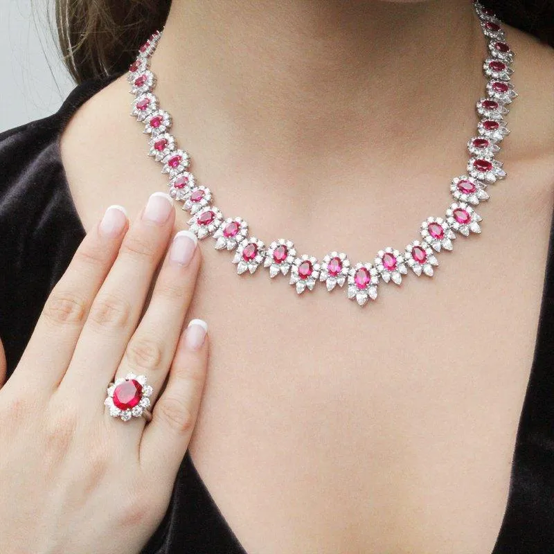 Marina Ruby Necklace