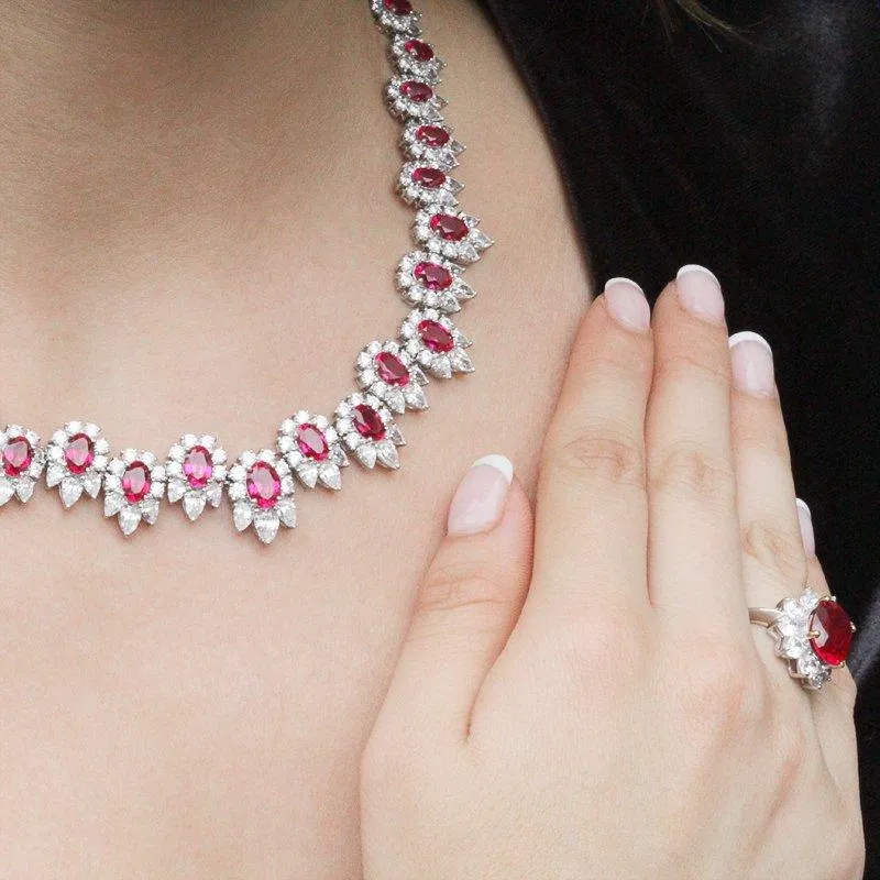 Marina Ruby Necklace