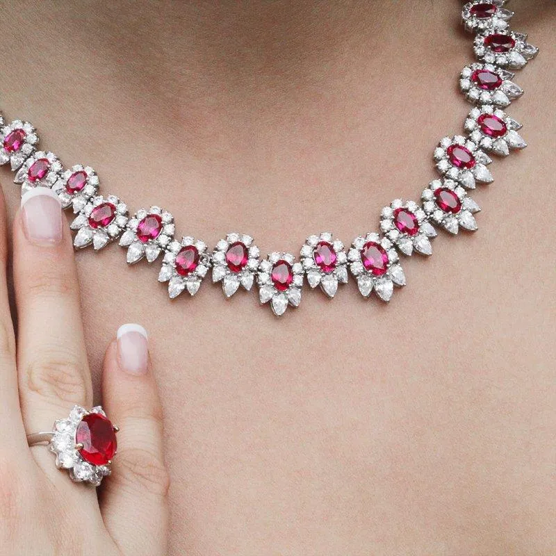 Marina Ruby Necklace