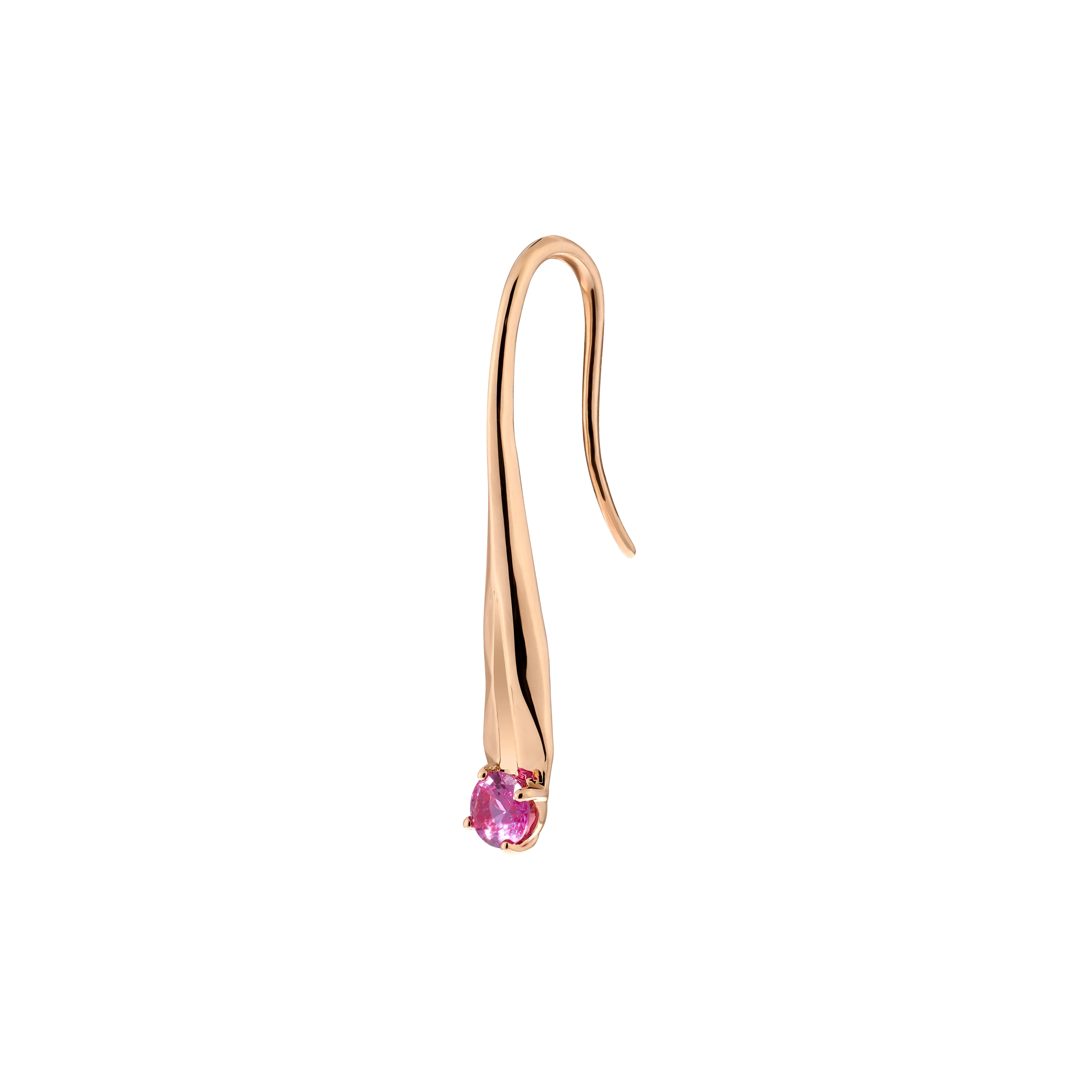 Meteor ruby earrings