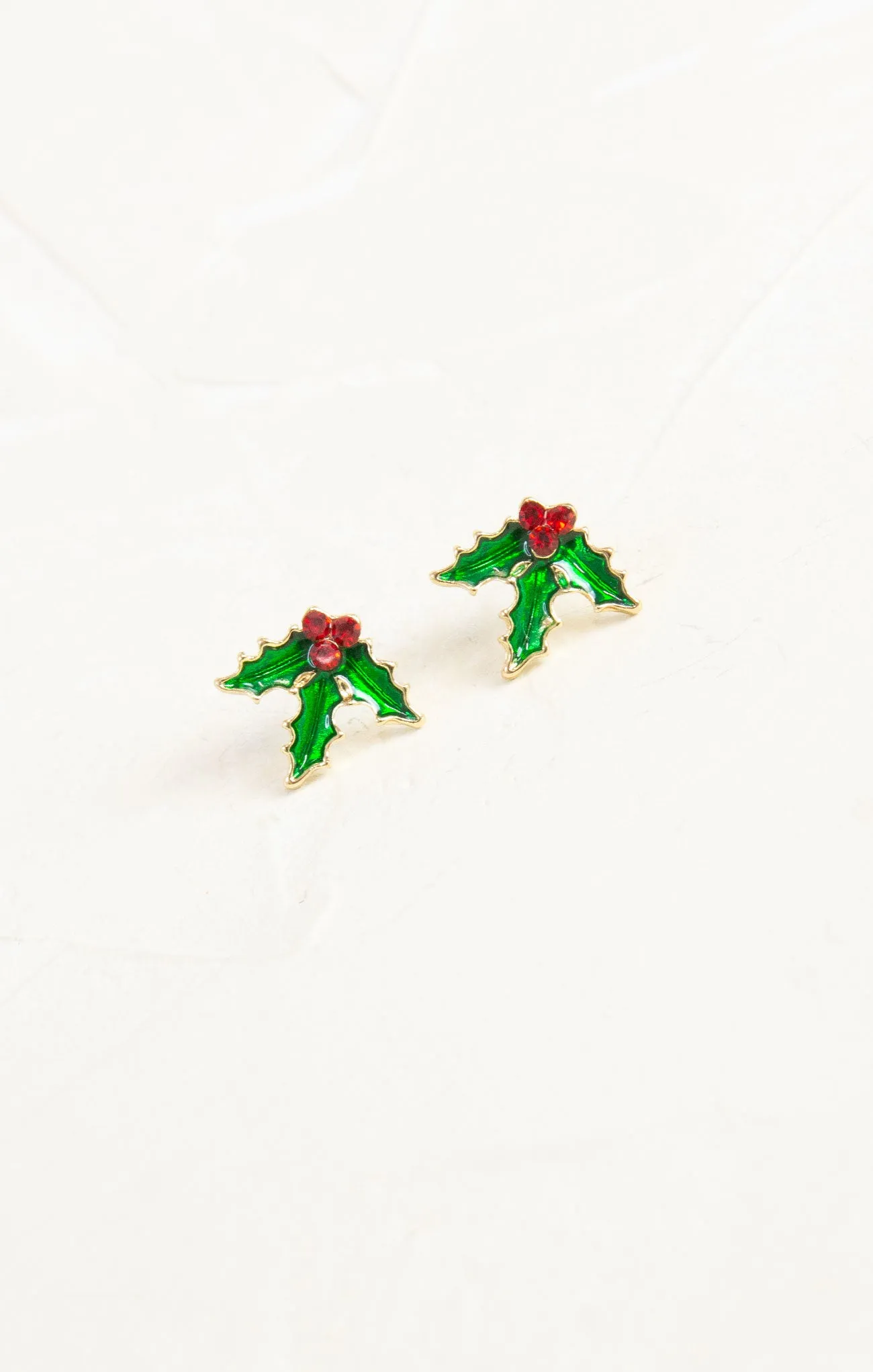 Mistletoe Stud Earrings