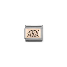 Nomination Composable Link Libra, 9K Rose Gold