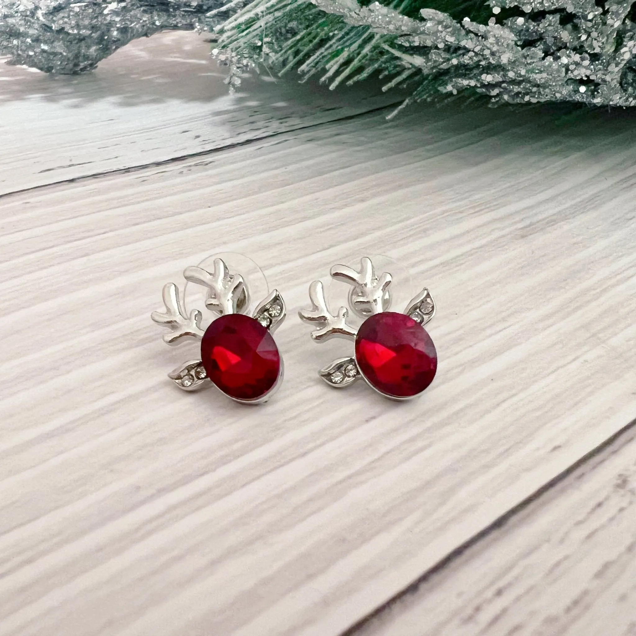 Reindeer Christmas Earrings