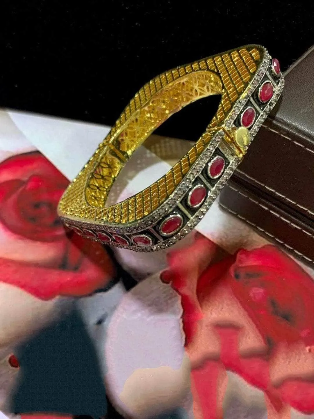 Retro Square Bangle