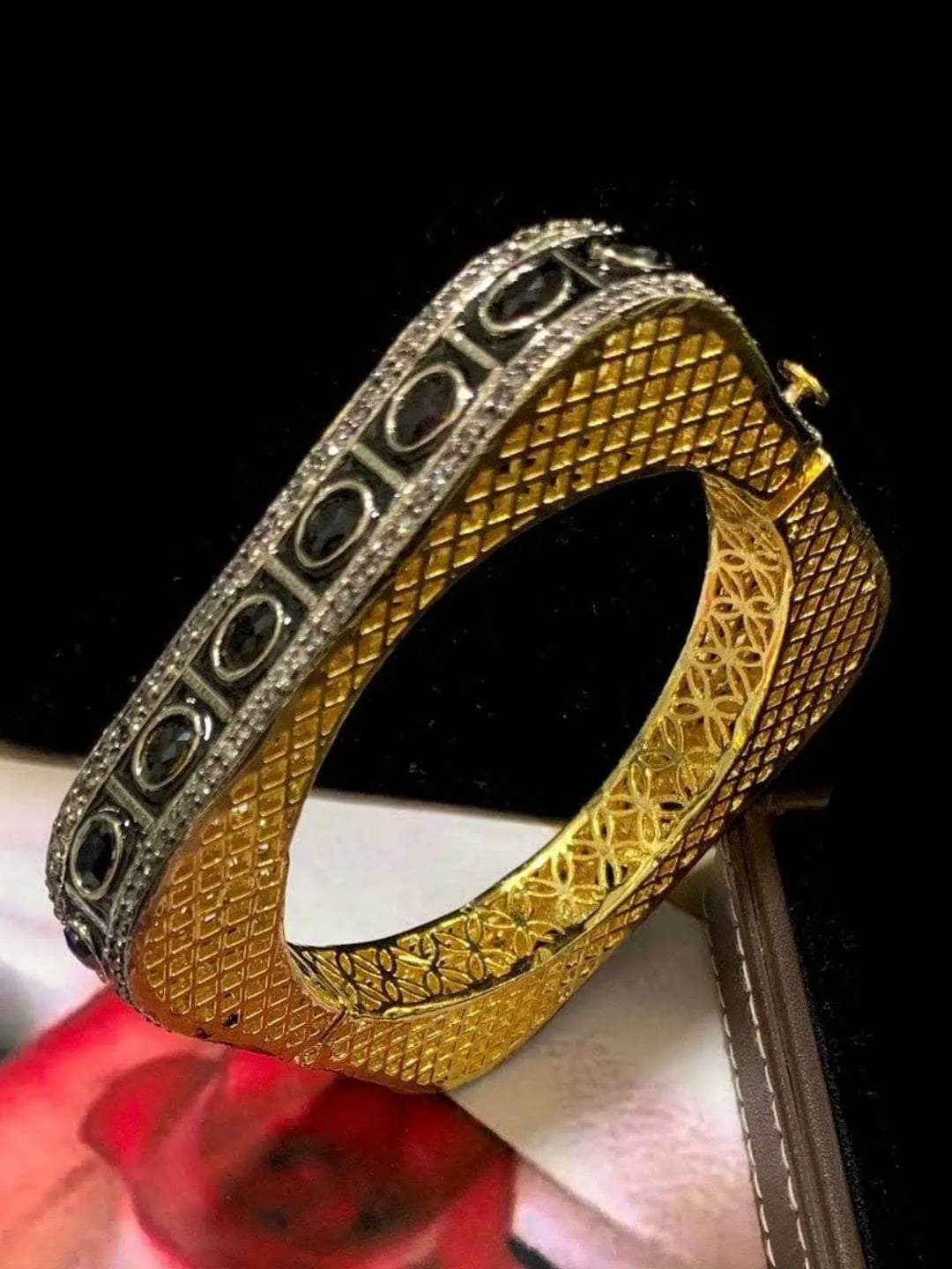 Retro Square Bangle