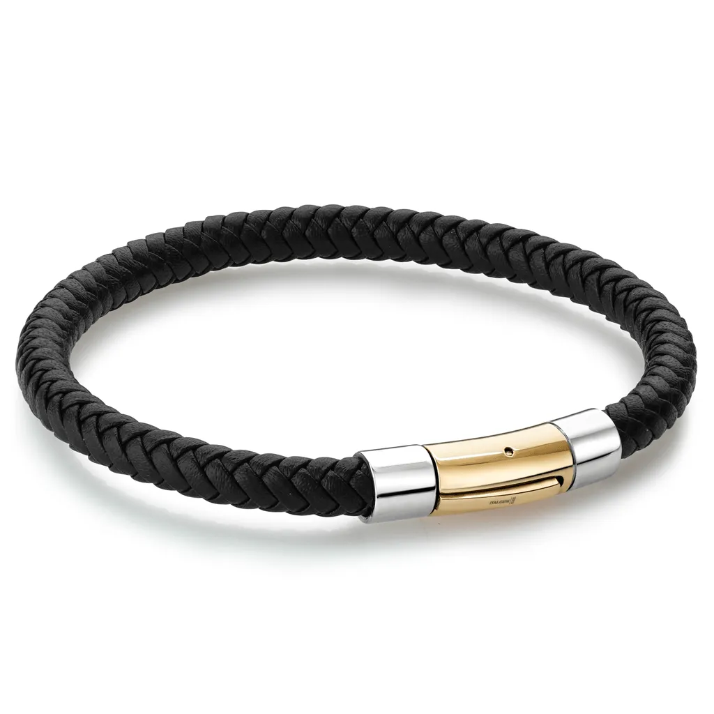 Round Leather Bracelet 6mm