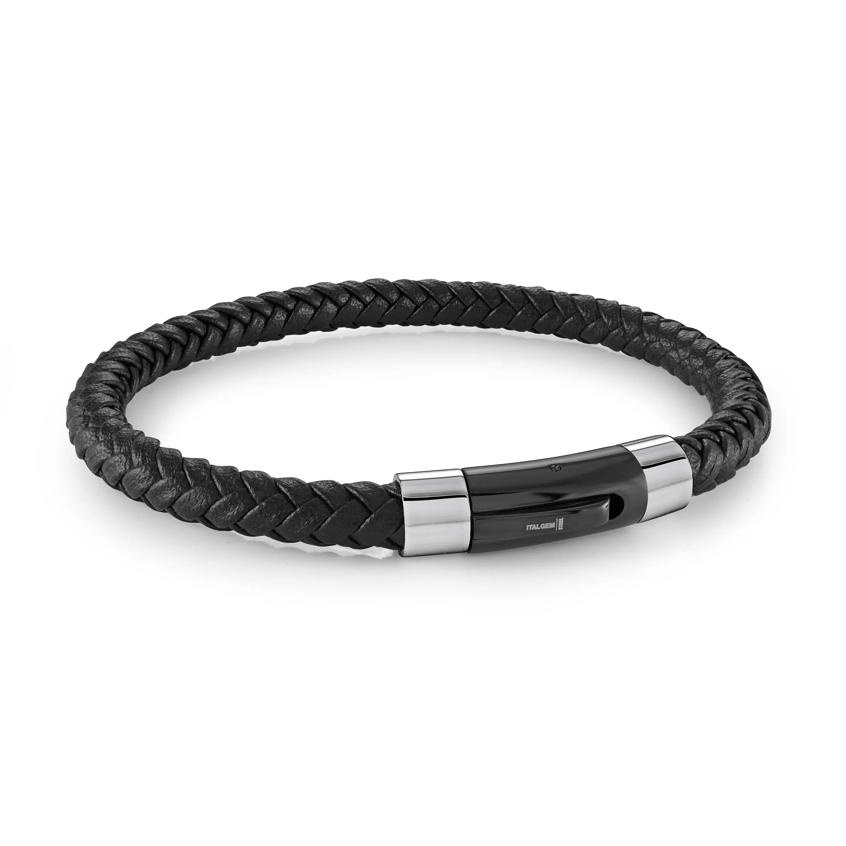 Round Leather Bracelet 6mm