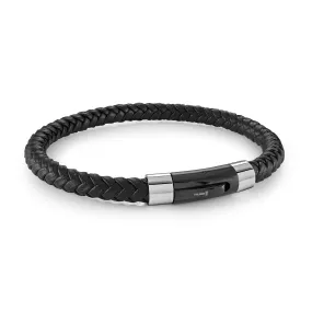 Round Leather Bracelet 6mm