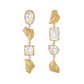 Sami White Sapphire Earrings