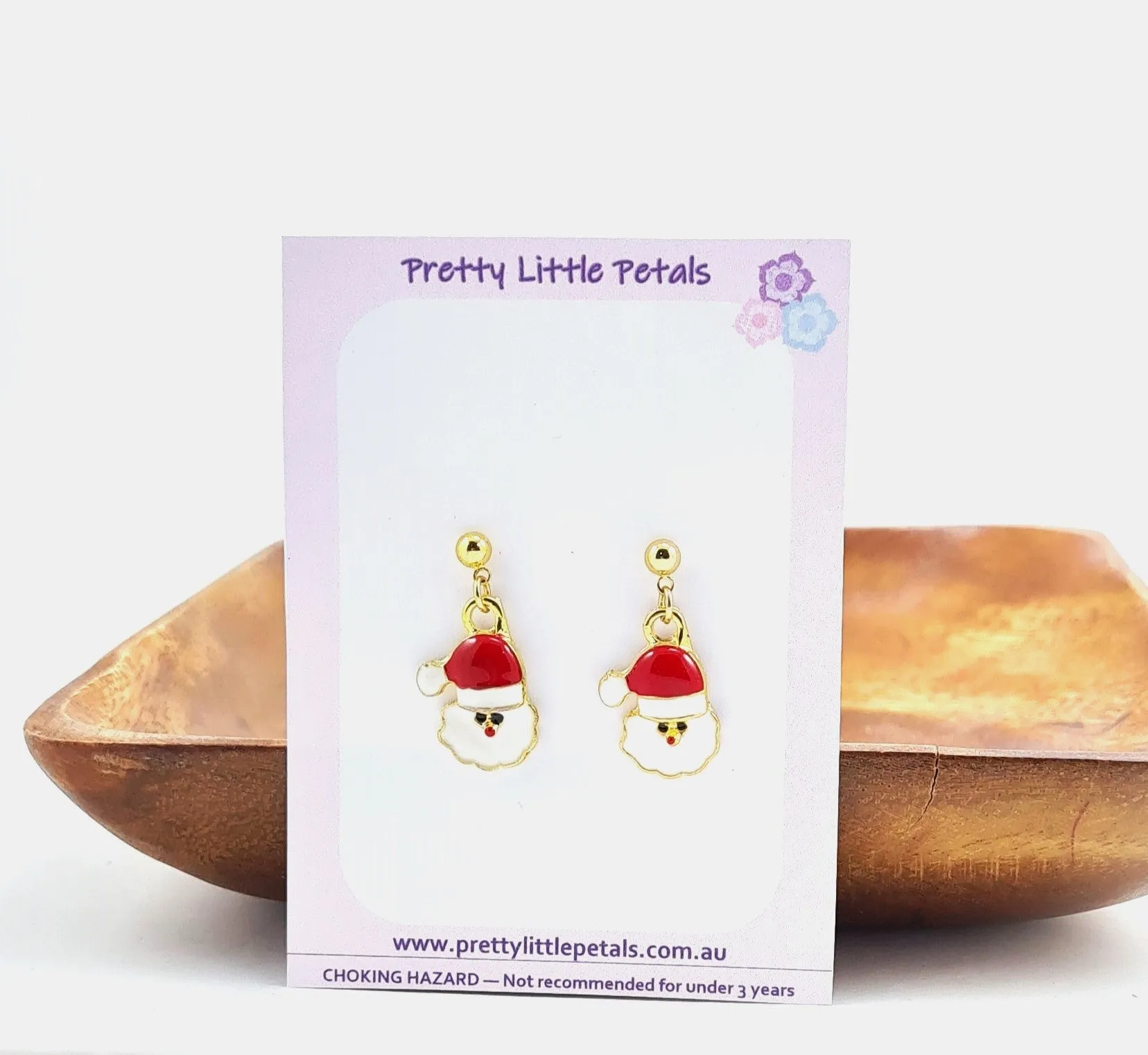 Santa Earrings