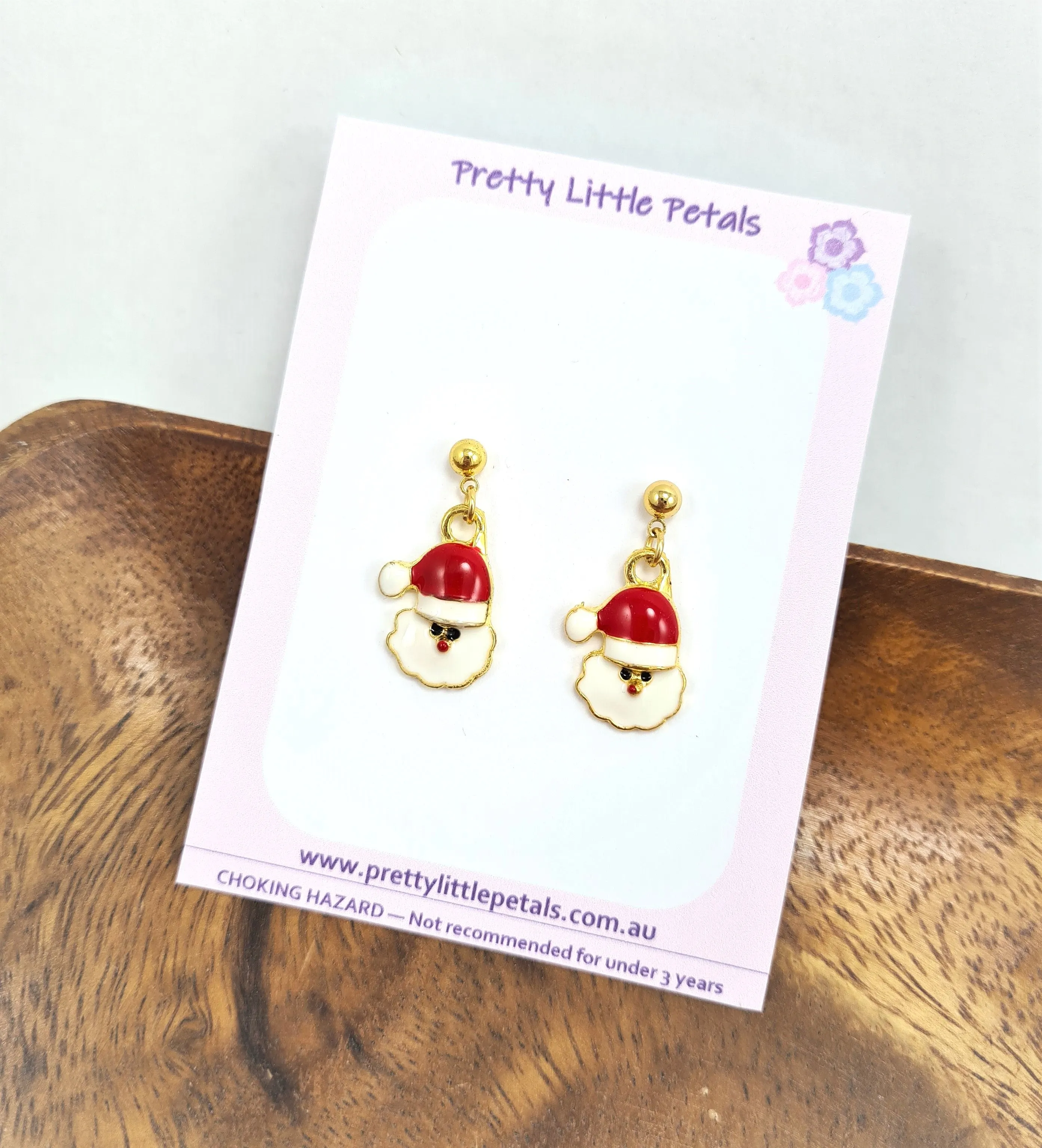 Santa Earrings