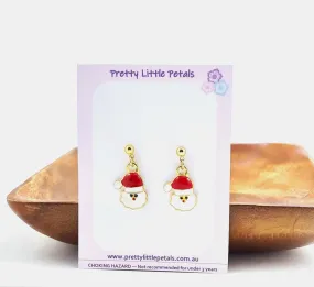 Santa Earrings