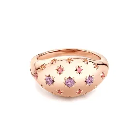 Sapphire Bombe Ring
